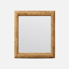 Morehead Rattan Mirror - Two Sizes - Our Boat House