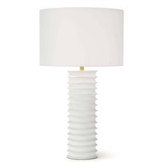 Nabu Metal Column Table Lamp - Our Boat House