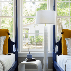 Nabu Metal Floor Lamp - Our Boat House
