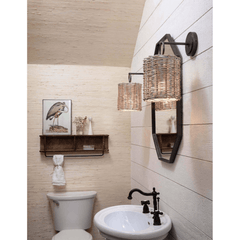 Nantucket Sconce - Oil Rubbed Bronze - Our Boat House