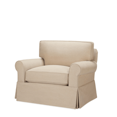 Nantucket Sound 39in. Slipcovered Chair - Our Boat House
