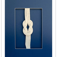 Nautical Ropes with Navy - Our Boat House