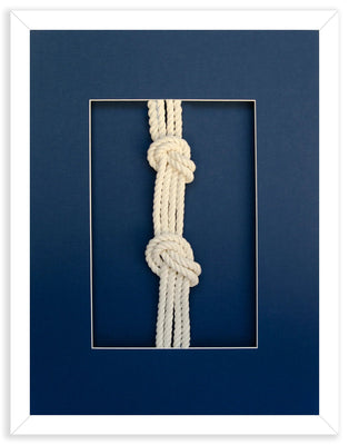 Nautical Ropes with Navy - Our Boat House
