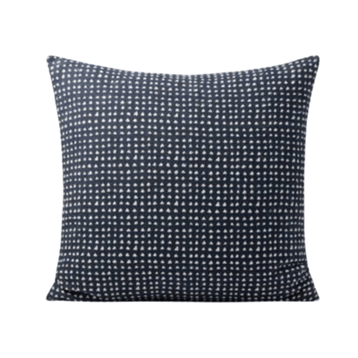 Newman Navy Dotted Pillow - Set of Two - Our Boat House