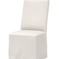 Newport Beach Slipcovered Dining Chair w/Casters - Our Boat House