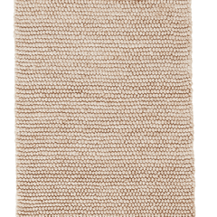 Niels Handwoven Wool/Viscose Rug - Latte - Our Boat House