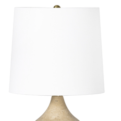 Noa Travertine Mini Lamp - Our Boat House