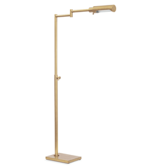 Noble Floor Task Reading Lamp - Brass - Our Boat House