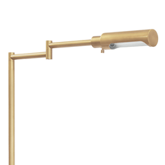 Noble Floor Task Reading Lamp - Brass - Our Boat House