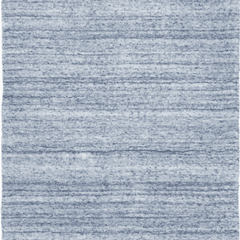 Nordic Blue Loom Knotted Rug - Our Boat House