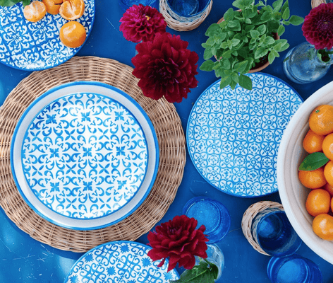 Ojai Salad/Dessert Plate Set - Our Boat House