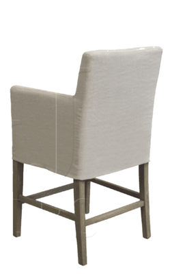 Orleans Slipcovered Counter Stool - Our Boat House