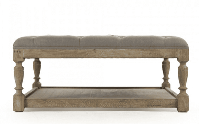 Outer Banks Tufted Cocktail Table - Our Boat House