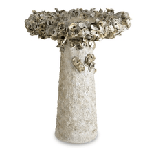 Oyster Shell Bird Bath - Various Sizes - Our Boat House