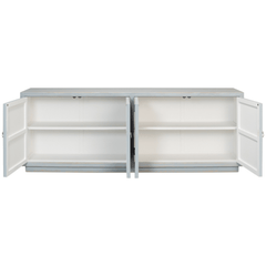 Pacific Cove Bluewash Distressed Sideboard - Our Boat House