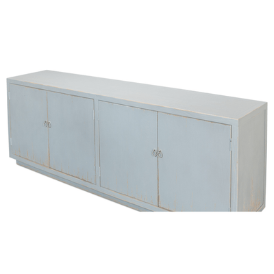 Pacific Cove Bluewash Distressed Sideboard - Our Boat House