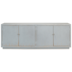 Pacific Cove Bluewash Distressed Sideboard - Our Boat House