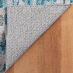 Paint Chip Machine Washable Rug - Blue - Our Boat House