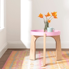 Paint Chip Micro Hooked Wool Rug - Confetti - Our Boat House
