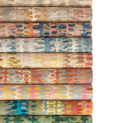Paint Chip Micro Hooked Wool Rug - Confetti - Our Boat House