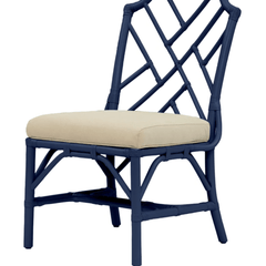 Palm Beach Chippendale Dining Chair in Salty Dog Navy - Our Boat House