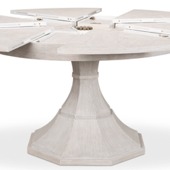 Palm Beach Island Round Extension Dining Table - Our Boat House
