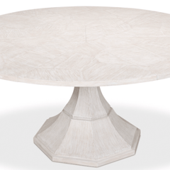 Palm Beach Island Round Extension Dining Table - Our Boat House