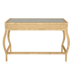 Palm Island Rattan Writing Desk - Our Boat House