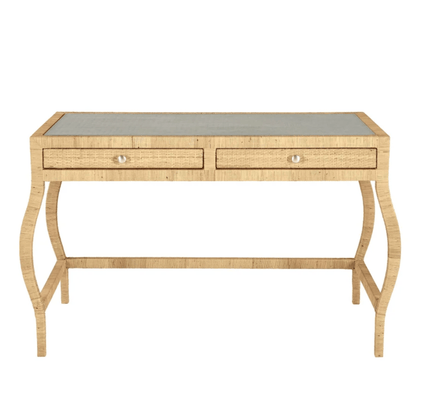 Palm Island Rattan Writing Desk - Our Boat House