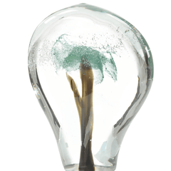 Palm Tree in Hand - Blown Glass - Our Boat House