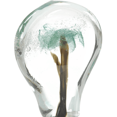 Palm Tree in Hand - Blown Glass - Our Boat House