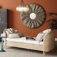 Paloma Beach Wicker Indoor DayBed - Our Boat House