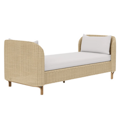 Paloma Beach Wicker Indoor DayBed - Our Boat House