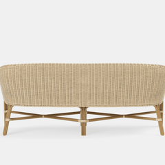 Paloma Beach Wicker Sofette - Two Sizes - Our Boat House