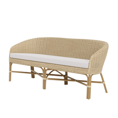 Paloma Beach Wicker Sofette - Two Sizes - Our Boat House