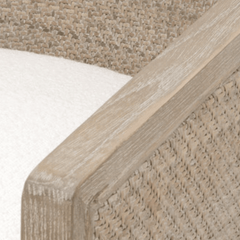 Pebble Beach Rattan Cane Swivel Chair - Our Boat House
