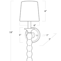 Perennial Sconce - Natural - Our Boat House