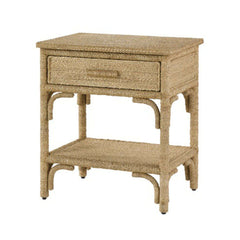 Portofino Abaca Rope Bedside Table - Our Boat House