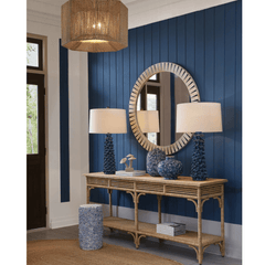 Portofino Abaca Rope Large Console Table - Our Boat House