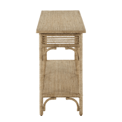 Portofino Abaca Rope Large Console Table - Our Boat House