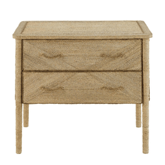 Portofino Abaca Rope Two - Drawer Chest - Our Boat House
