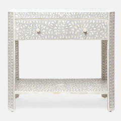 Prescott Inlay Bone Night Stands - Two Sizes - Our Boat House