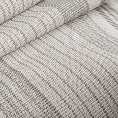 Quincy Stripe Handwoven Indoor/Outdoor Rug - Platinum - Our Boat House
