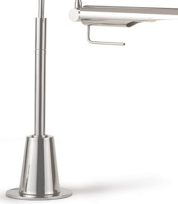 Raven Task Lamp - Polished Nickel - Our Boat House