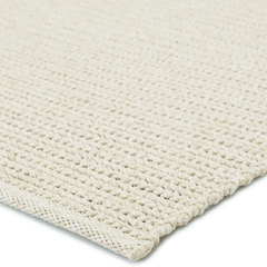 Raynor Indoor/Outdoor Rug - Egret & White - Our Boat House