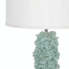 Recycled Seaglass Table Lamp - Our Boat House