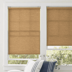 Ridge Cordless Roller Shade - Wicker Tan - Our Boat House