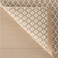 Riviera Handwoven Indoor/Outdoor Rug - Khaki - Our Boat House
