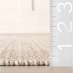 Riviera Handwoven Indoor/Outdoor Rug - Khaki - Our Boat House