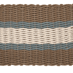 Rope Doormat - Bay Coastal Stripe - Our Boat House